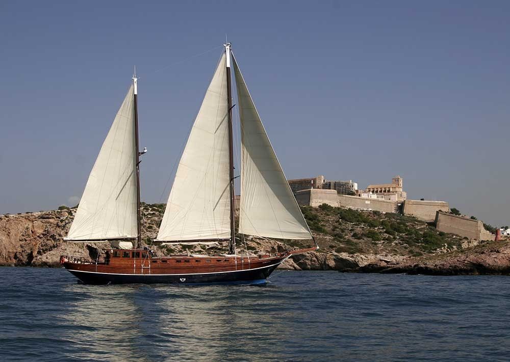 La princesa del mar day charter for up to 40 people party boat ibiza