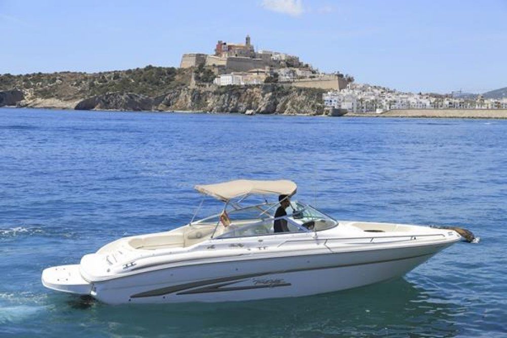 Charter boat sea ray 280 day charters up to 10 people ibiza