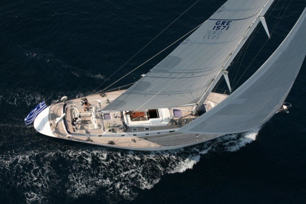 Charter yacht callisto swan 80 3 cabins greece