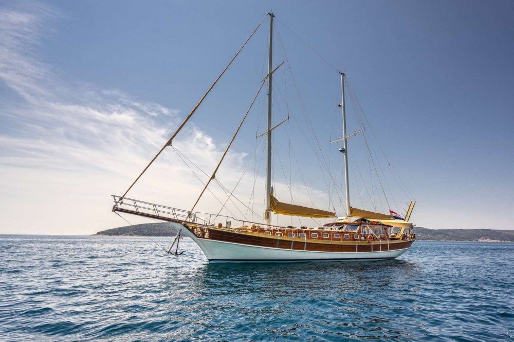 Angelica 98 feet charter gulet in croatia