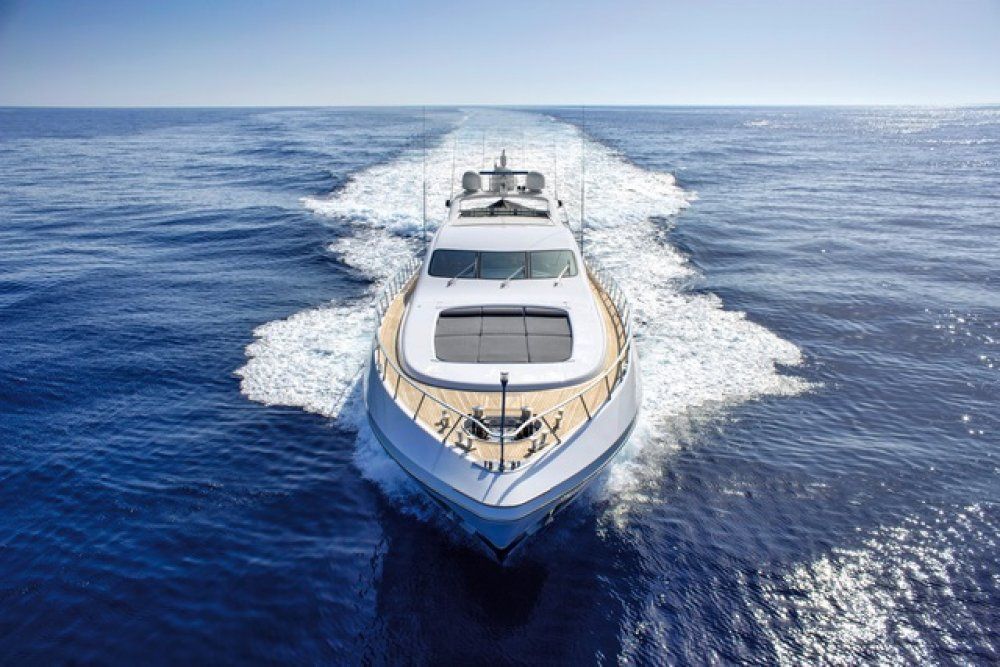 Four friends mangusta 108 yachts for charter in ibiza