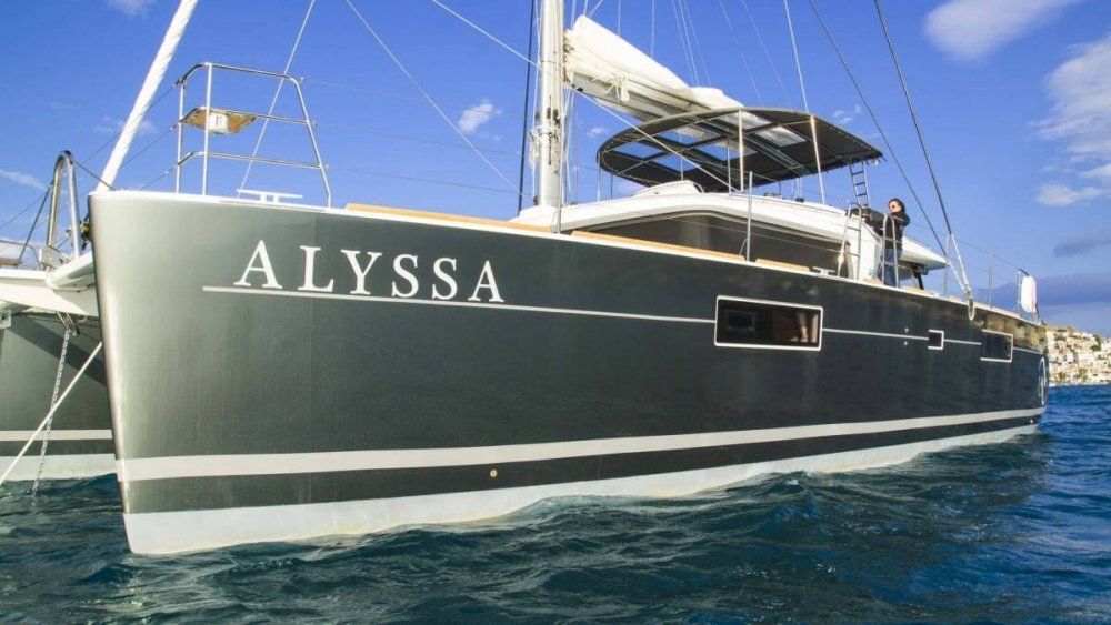 Catamaran alyssa greece