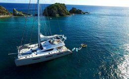 Charter catamaran xenia 74 virgin islands