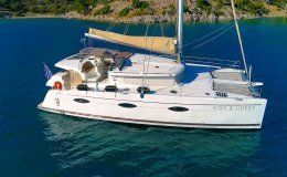 Catamaran high jinks ii greece