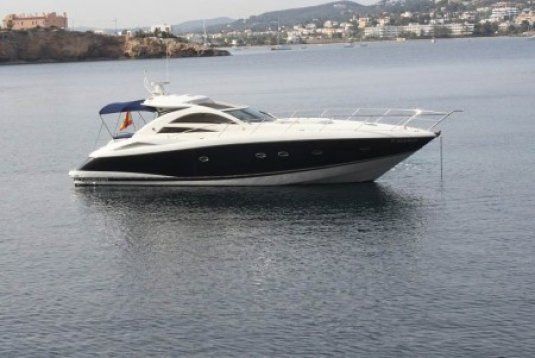 Charter yacht sunseeker portofino 53 up to 9 guests for day charters ibiza