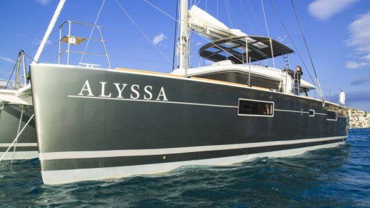 Catamaran alyssa greece