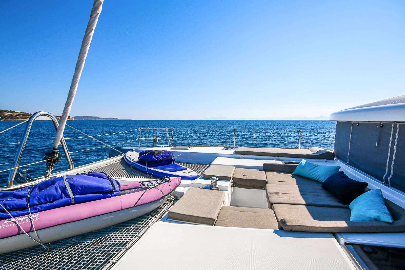 Clover charter catamaran greece alquiler grecia 5