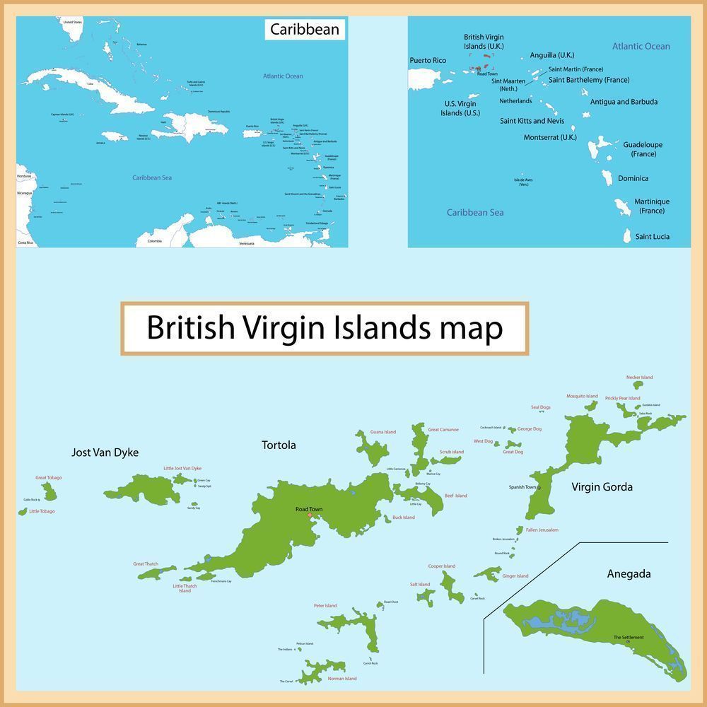 Bvi Maps Charts